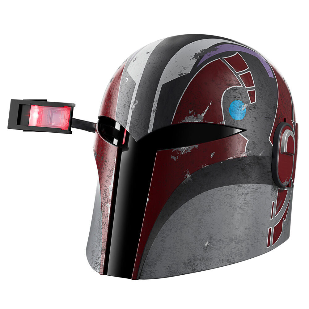 Capacete eletrónico Sabine Wren Ahsoka de Star Wars