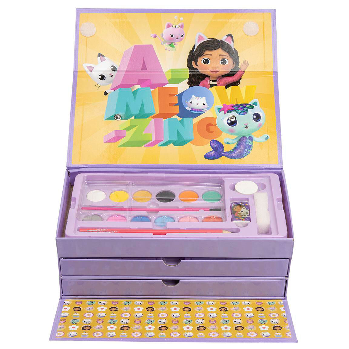 Gabby's Dollhouse Colouring Carry Case