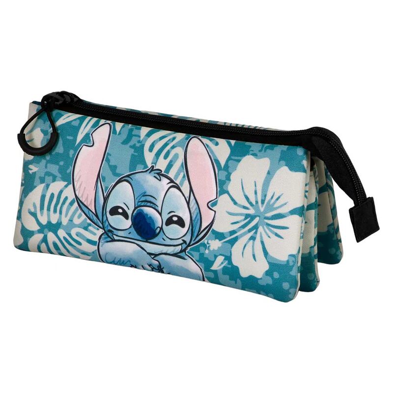 Estojo triplo Aloha Stitch Disney