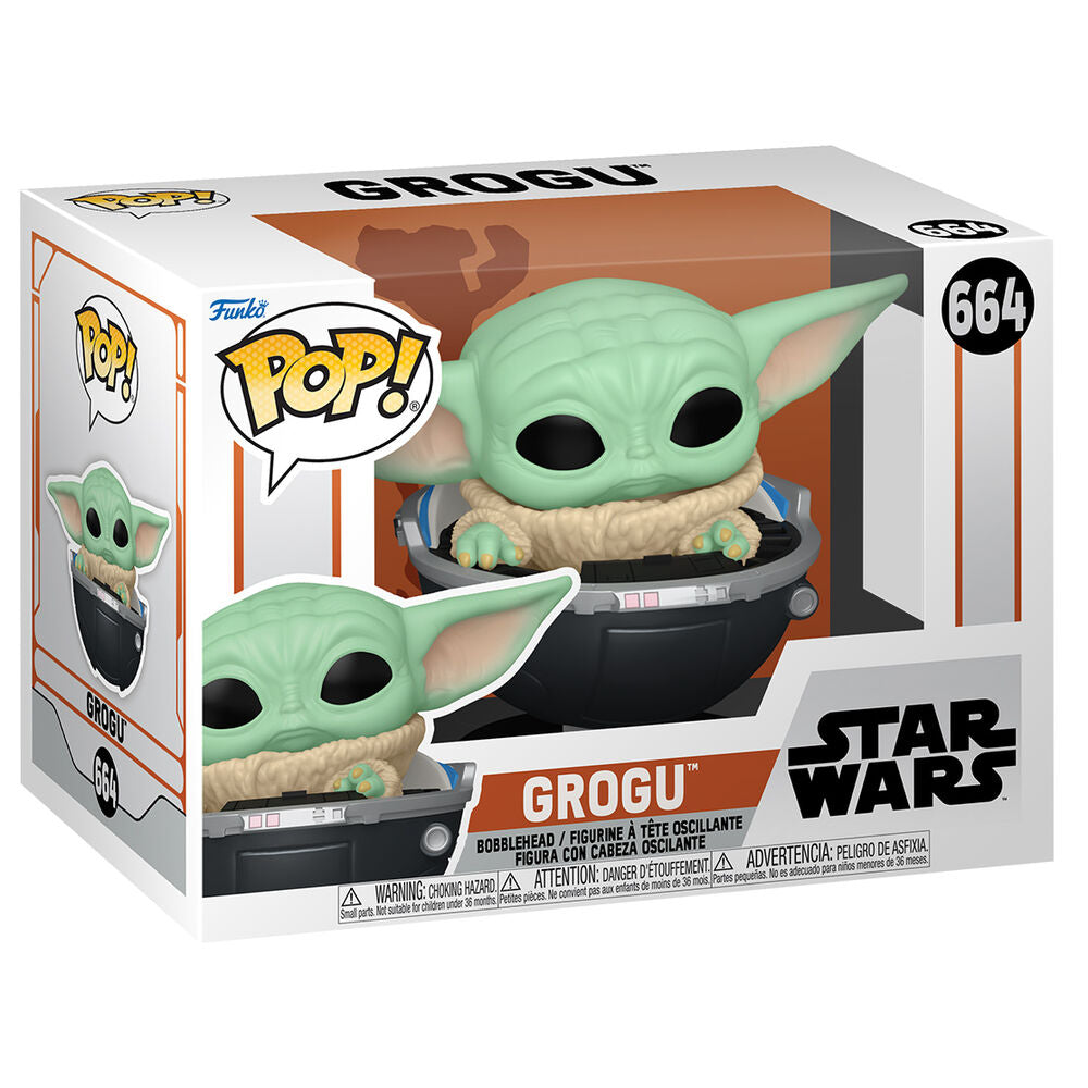 Figura POP de Grogu, el mandaloriano de Star Wars