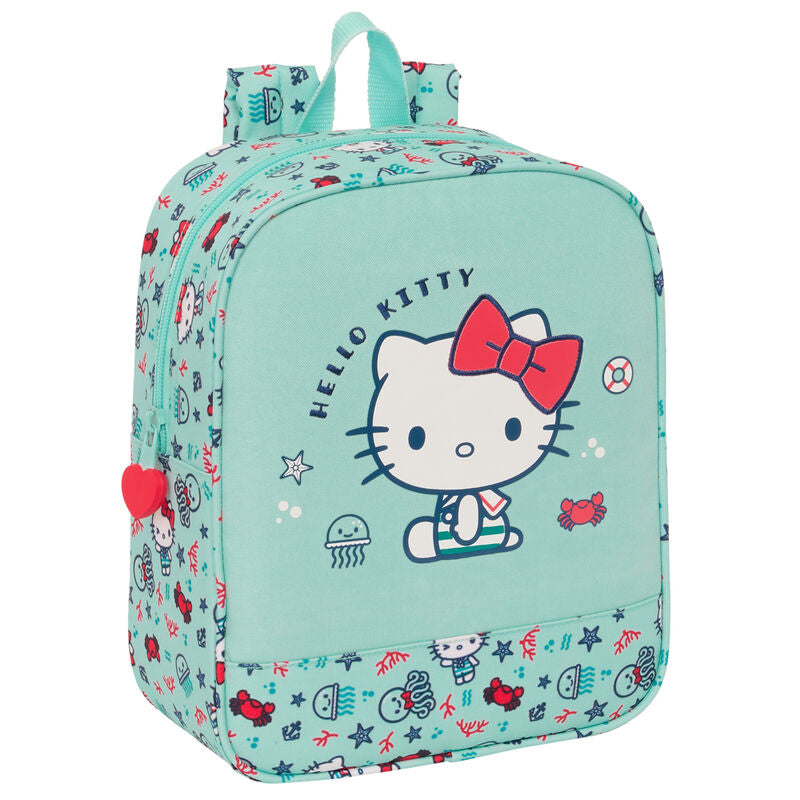 Mochila Sea Lovers Hello Kitty 27cm adaptável