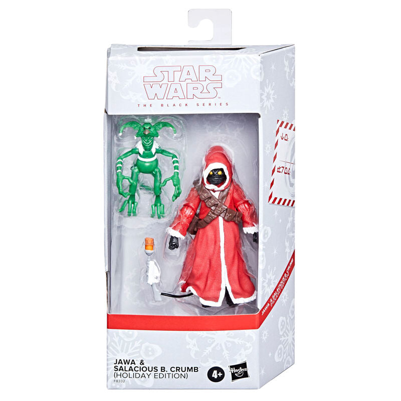 Star Wars Holiday Edition Jawa & Salacious B. Crumb Figures 15-10 cm