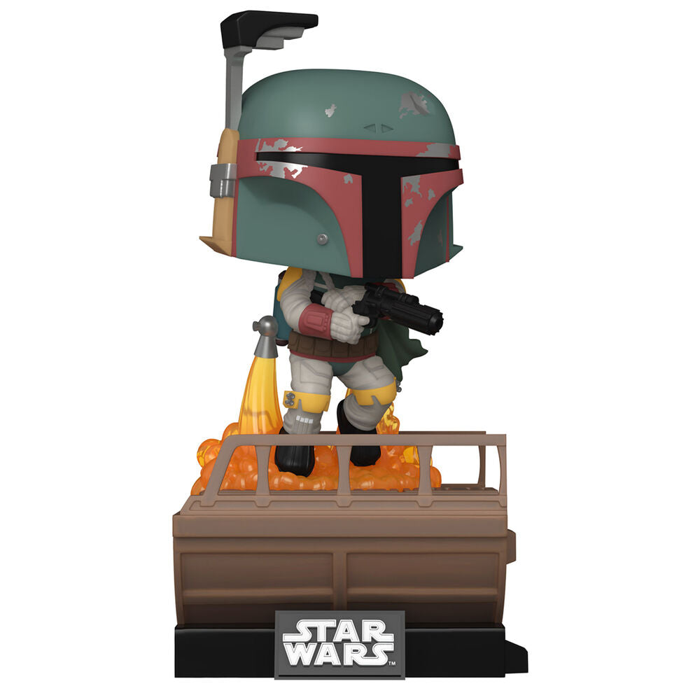 Figura POP Deluxe exclusiva de Boba Fett de Star Wars