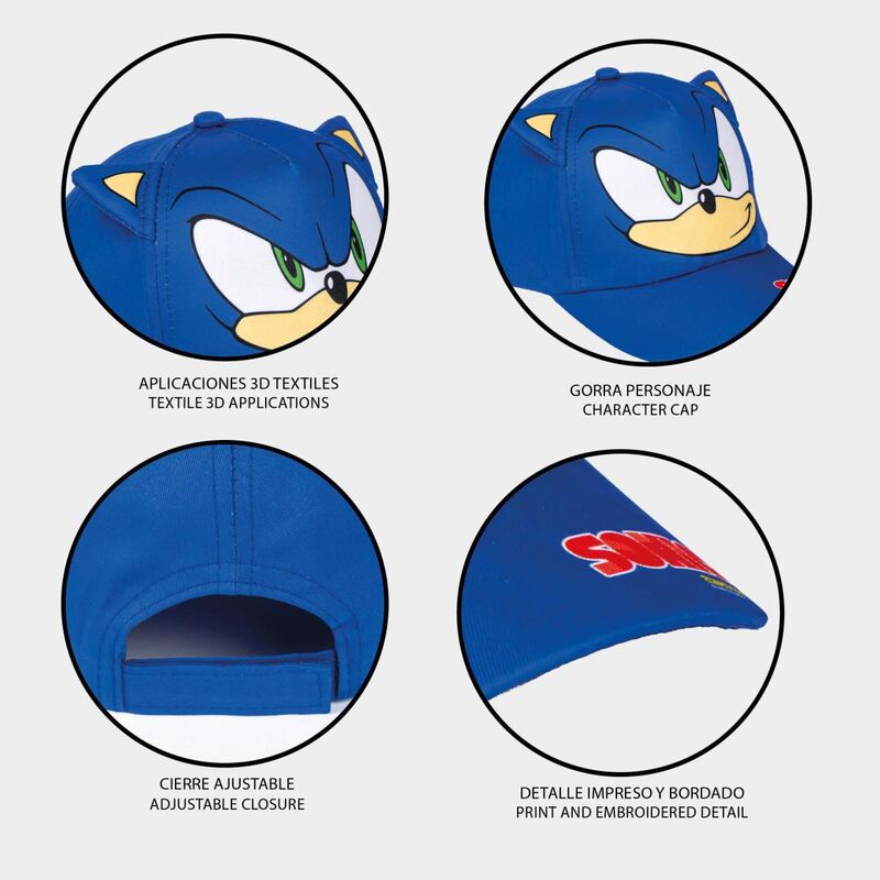 Chapéu Sonic the Hedgehog