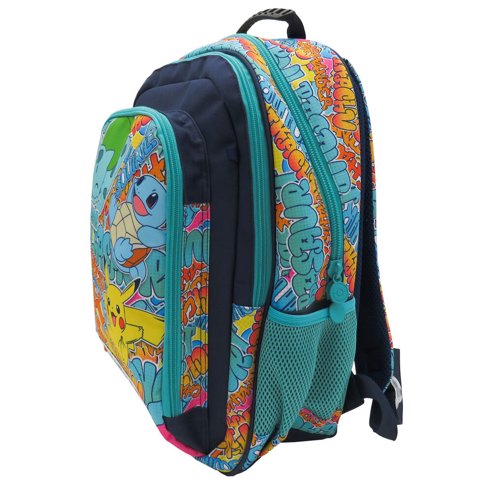 Mochila Urban Colors Pokemon 43cm adaptável