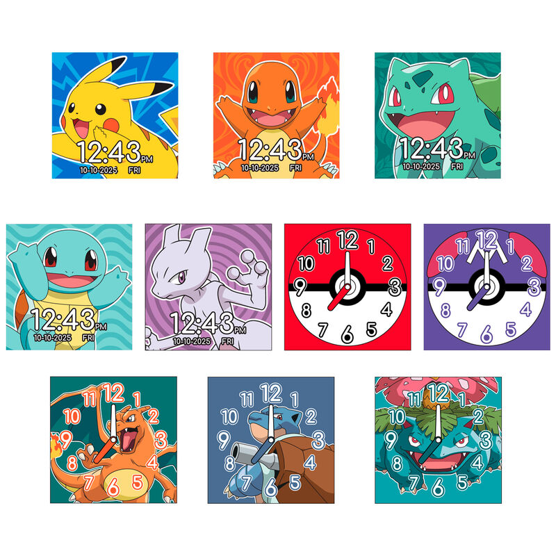 Reloj inteligente Pokémon Pikachu