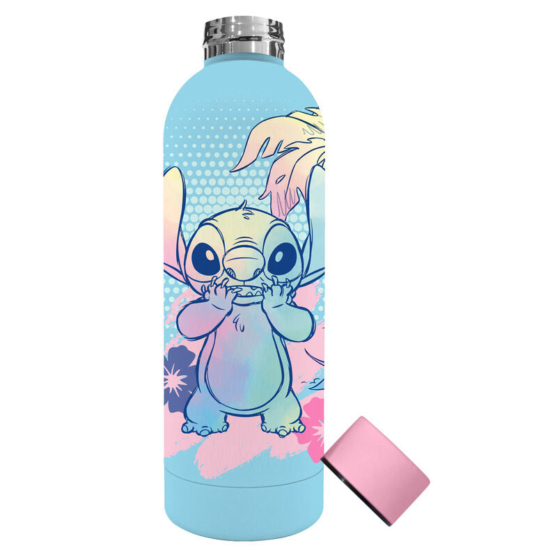 Garrafa de aço inoxidável Stitch Disney de 500ml
