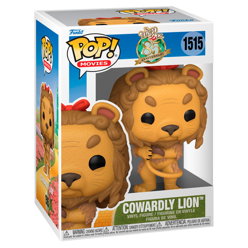 Figura POP del León Cobarde de El Mago de Oz