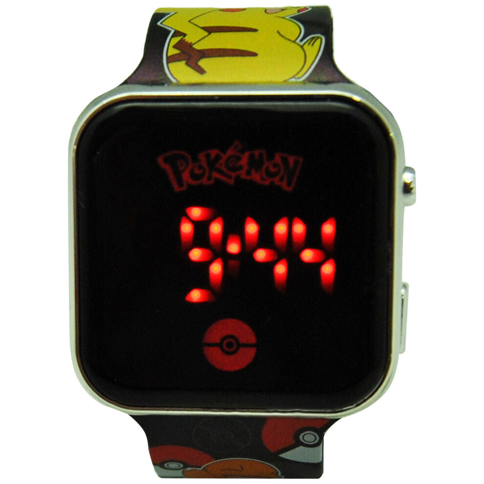 Relógio LED Pokemon