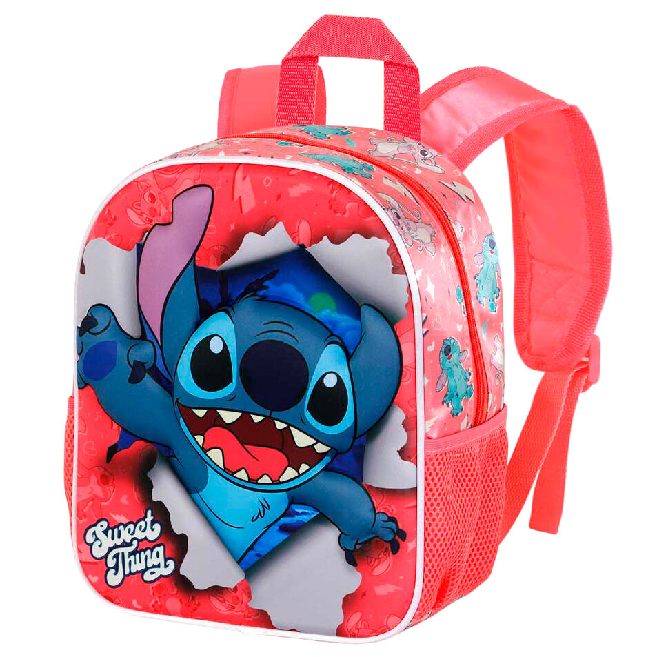 Mochila 3D Stitch Disney de 31cm