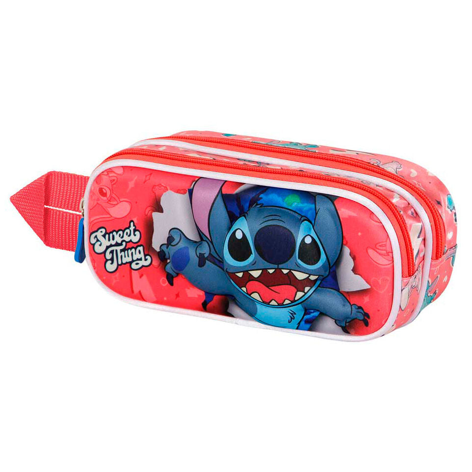 Estojo duplo 3D Thing Stitch Disney