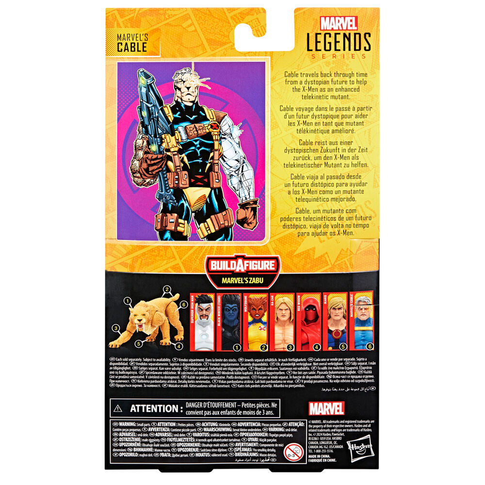 Figura Marvels Cable Marvel Legends Series 15 cm - imagem 12