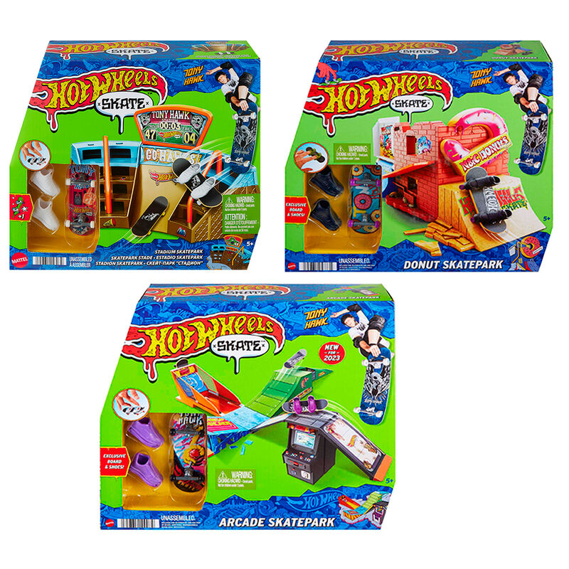 Skatepark Hot Wheels Sortido