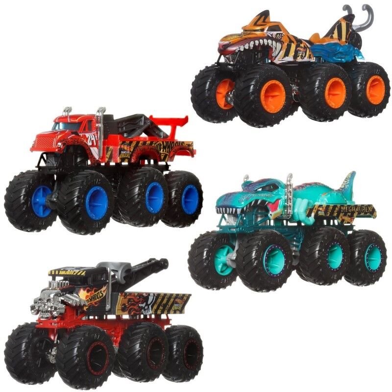 Carro Big Bigs Monster Trucks Hot Wheels Sortido