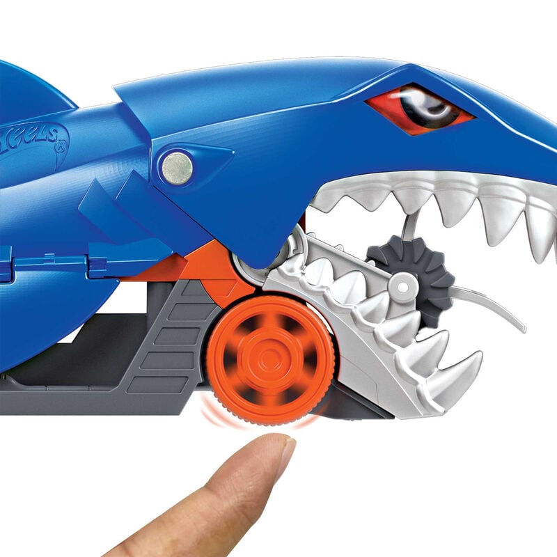 Reboque Tubarão Mastiga-Carros Hot Wheels