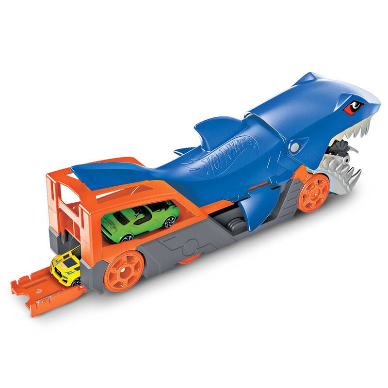 Reboque Tubarão Mastiga-Carros Hot Wheels