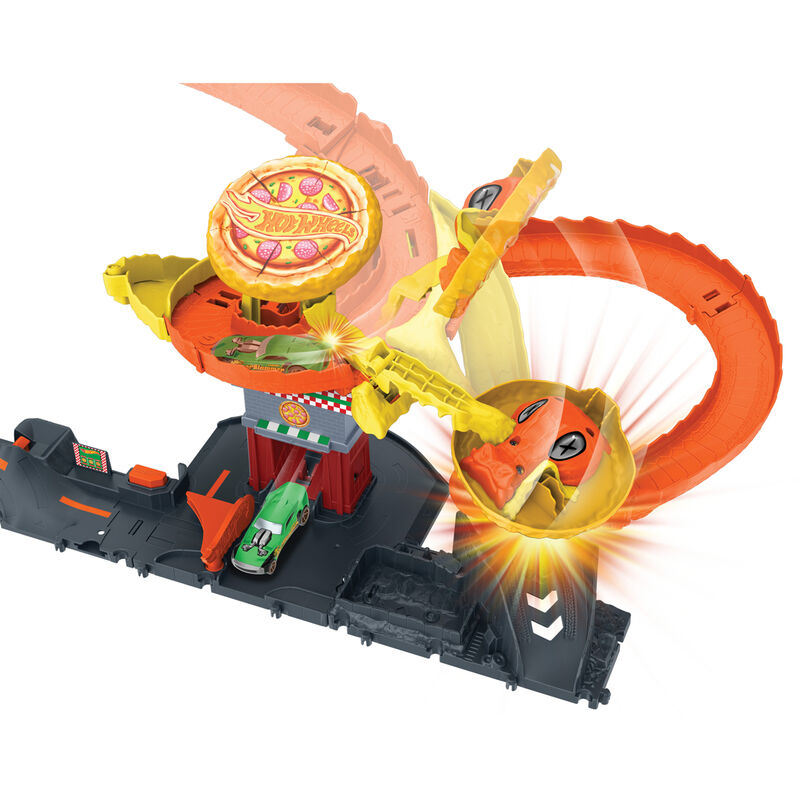 Pista Pizza Slam Ataque da Cobra Hot Wheels