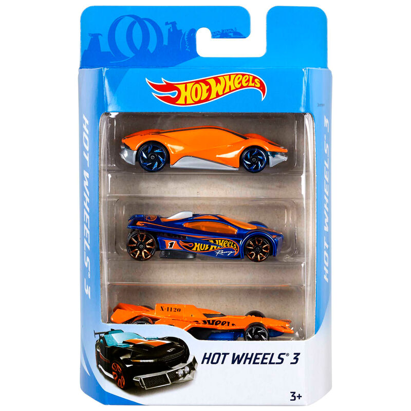 Conjunto de 3 Veículos Hot Wheels Sortido