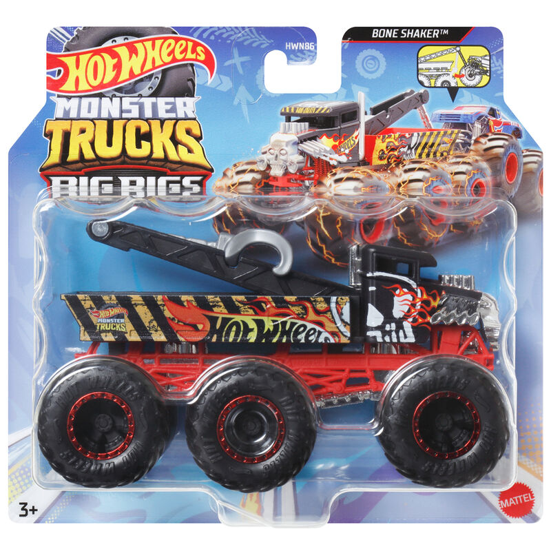 Carro Big Bigs Monster Trucks Hot Wheels Sortido