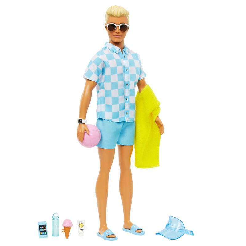 Boneco Ken Dia na Praia Barbie