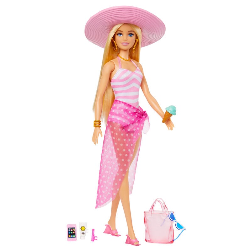 Boneca Dia na Praia Barbie