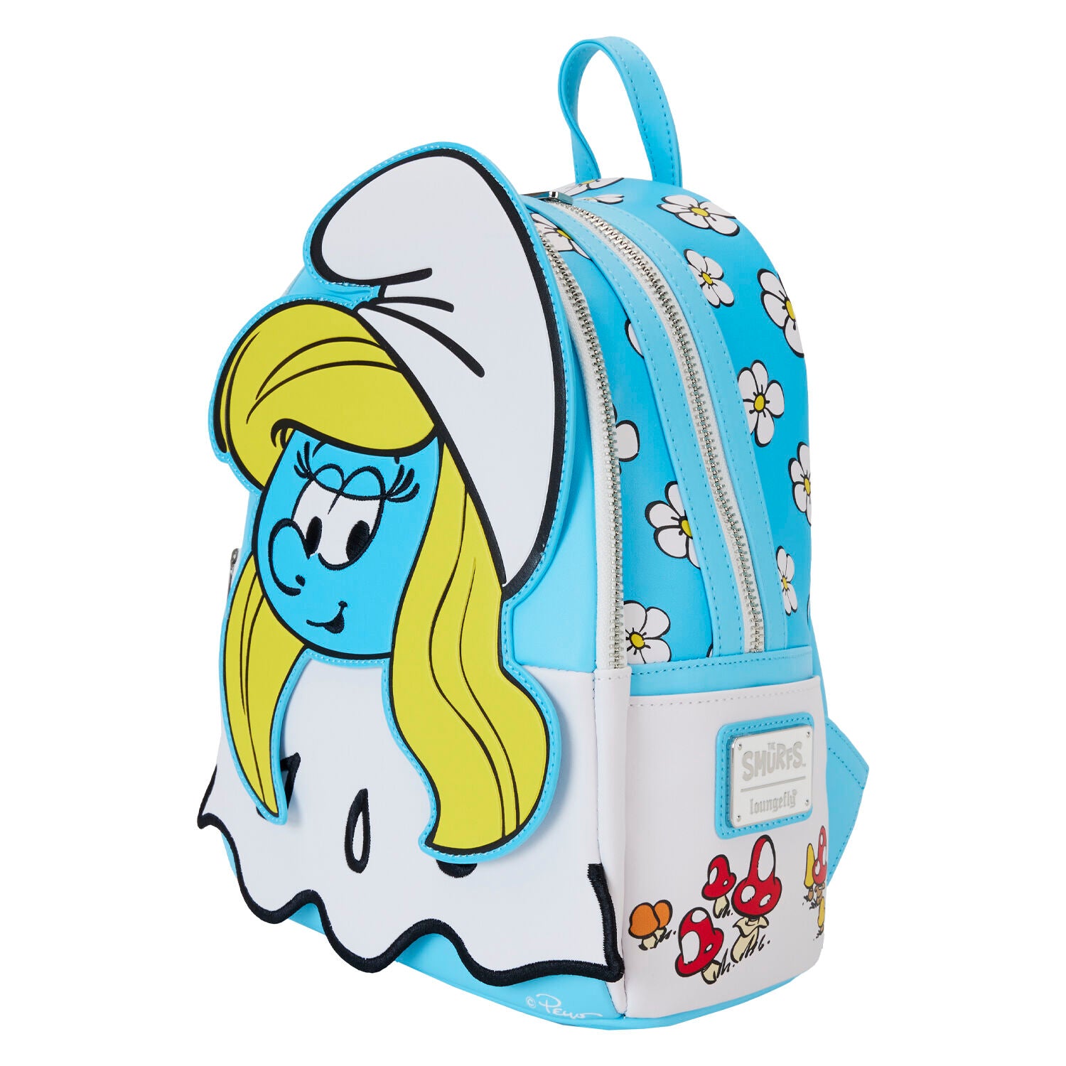 Mochila Smurfette dos Smurfs Loungefly 26cm