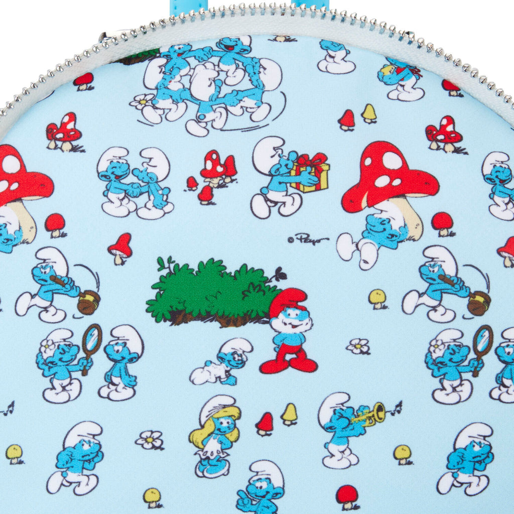 Mochila Smurfette dos Smurfs Loungefly 26cm