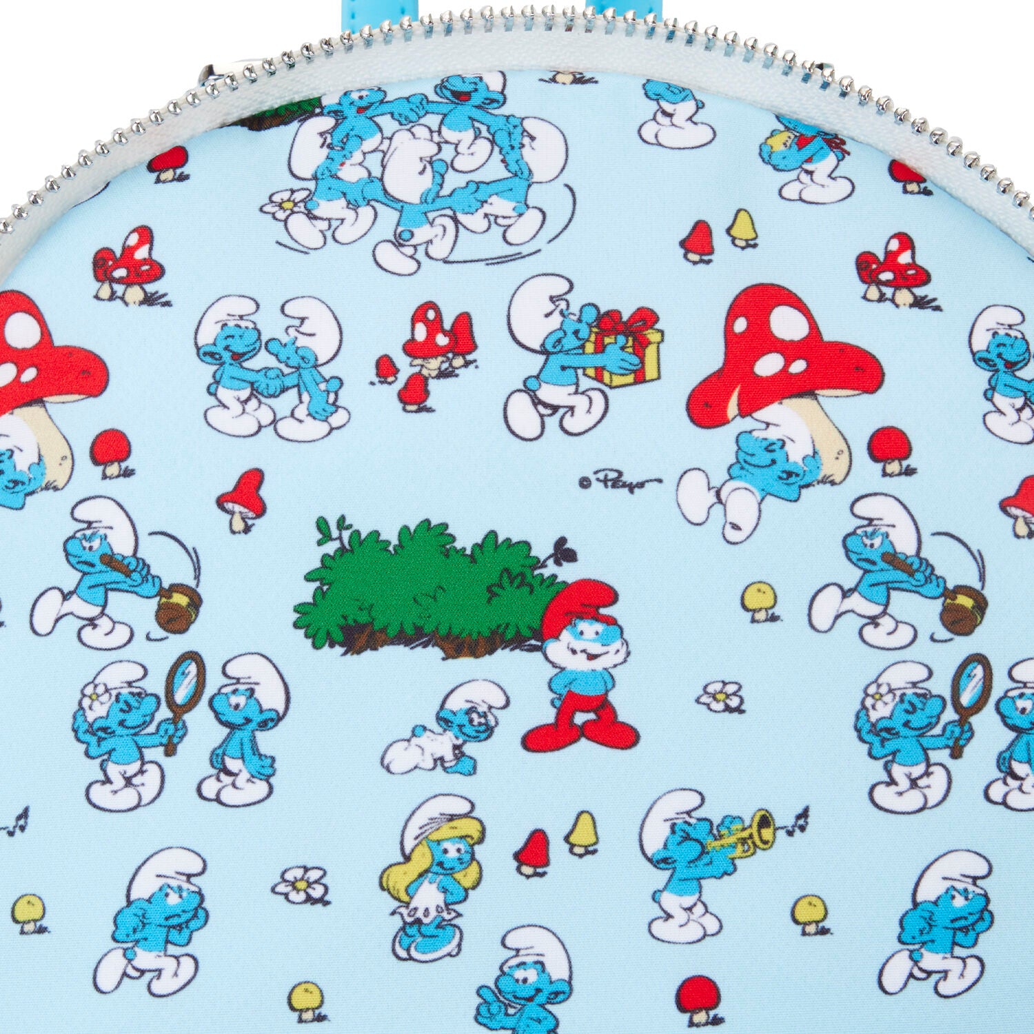Mochila Smurfette dos Smurfs Loungefly 26cm