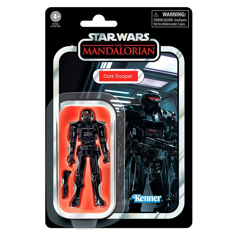 Figura Dark Trooper The Mandalorian Star Wars 9,5 cm