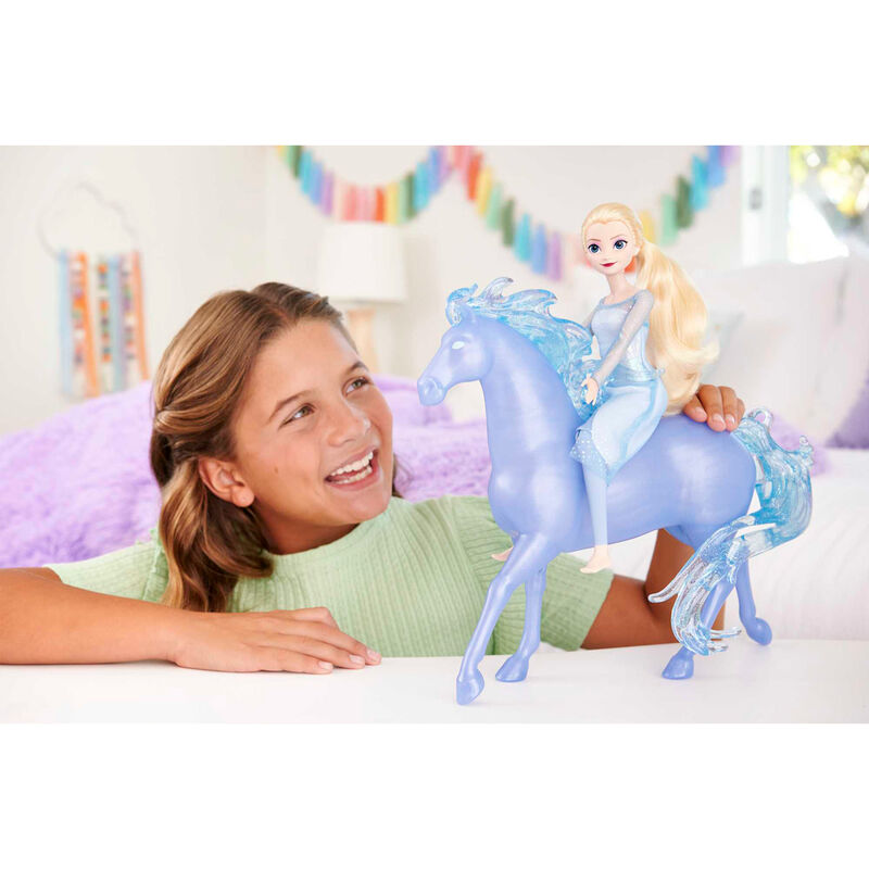 Conjunto Boneca Elsa + Nokk Frozen Disney