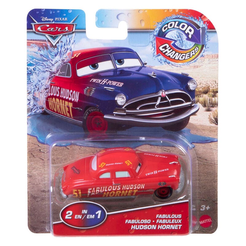 Carro Color Changer Cars Disney Pixar Sortido