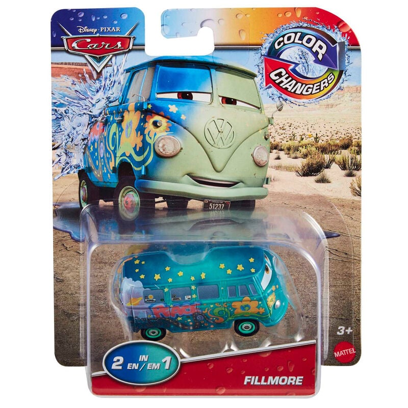 Carro Color Changer Cars Disney Pixar Sortido