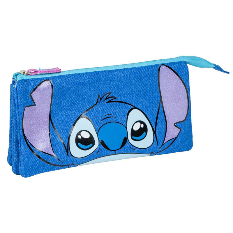 Estojo triplo Stitch Disney