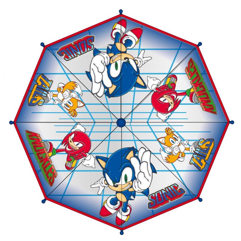 Guarda-chuva manual Sonic The Hedgehog