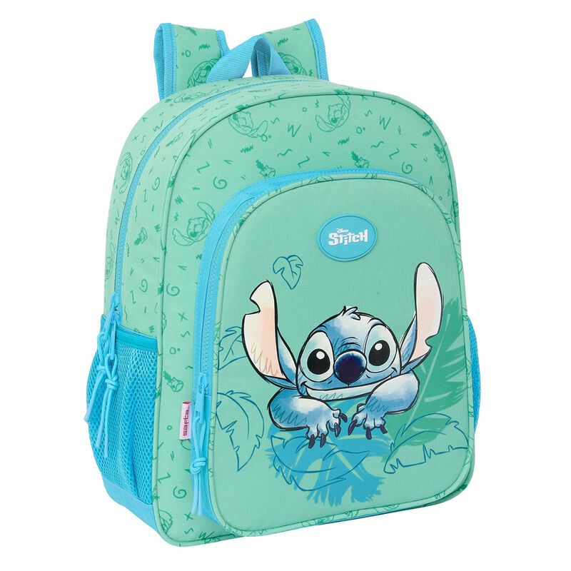 Mochila Aloha Stitch Disney 38cm adaptável