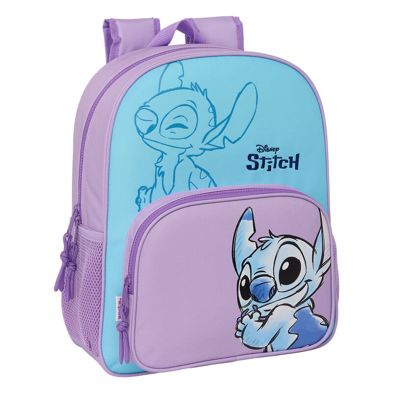 Mochila Disney Sweet Stitch 38cm ajustável