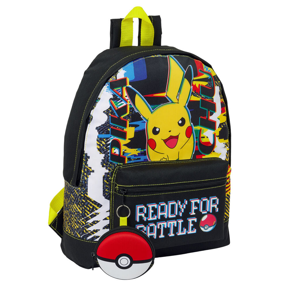 Mochila Pokémon + carteira 40cm