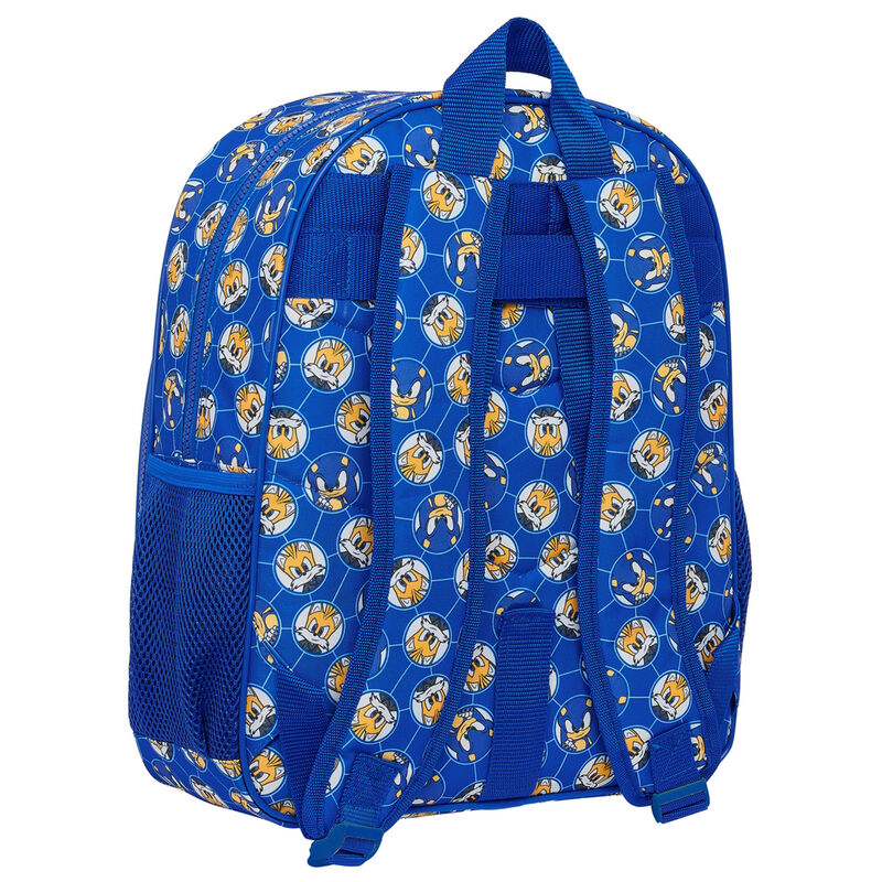 Mochila Sonic Prime 38cm adaptável