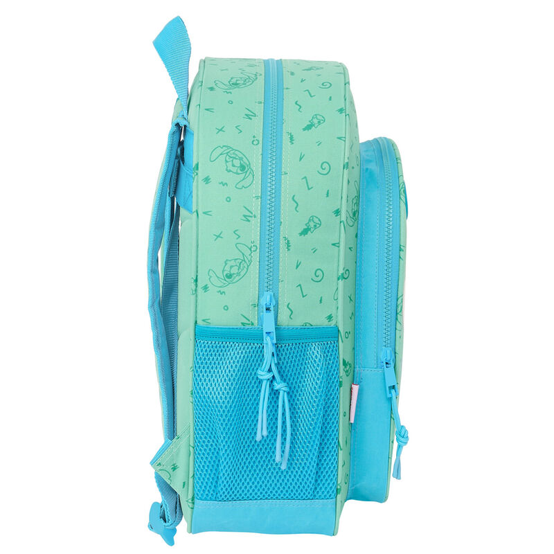 Mochila Aloha Stitch Disney 38cm adaptável
