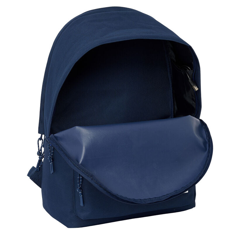Mochila azul marinho Real Madrid 44cm