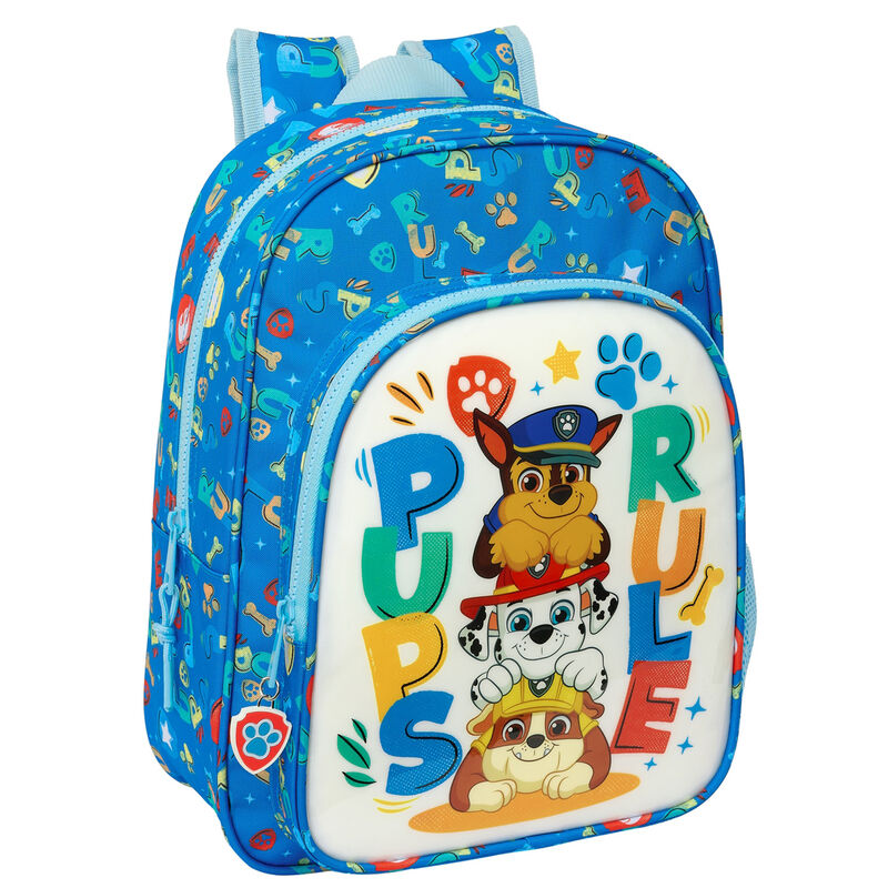 Mochila de la Patrulla Canina "Los Cachorros Mandan" 34 cm