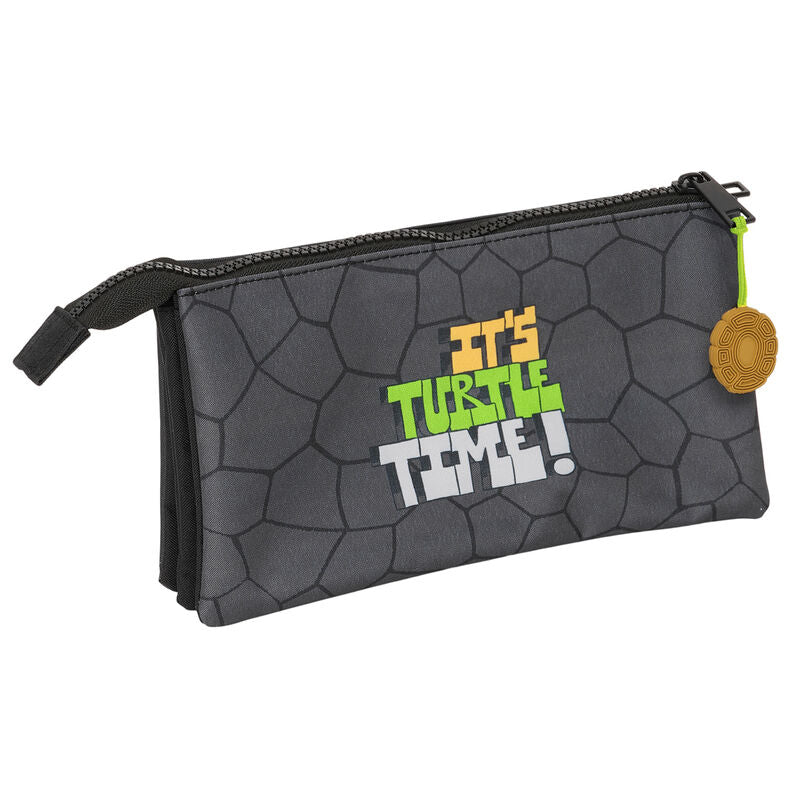 Estojo triplo Tartarugas Ninja