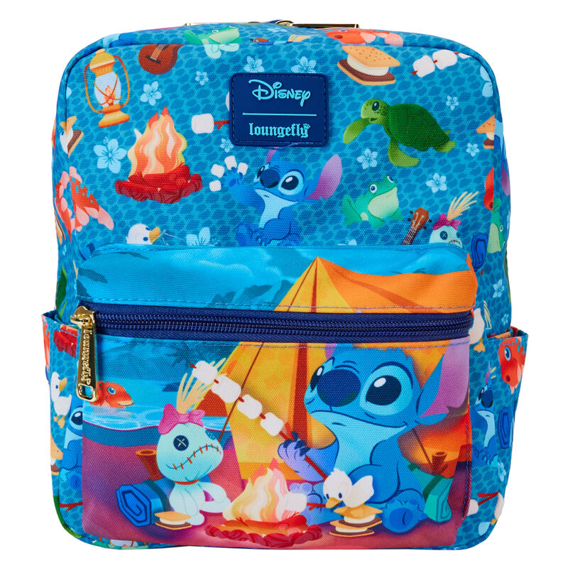 Mochila de campismo em nylon Cuties Stitch Disney Loungefly 24cm