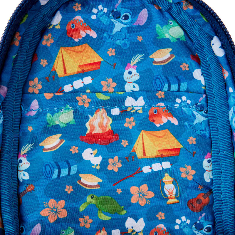 Estojo Camping Cuties Stitch Disney Loungefly