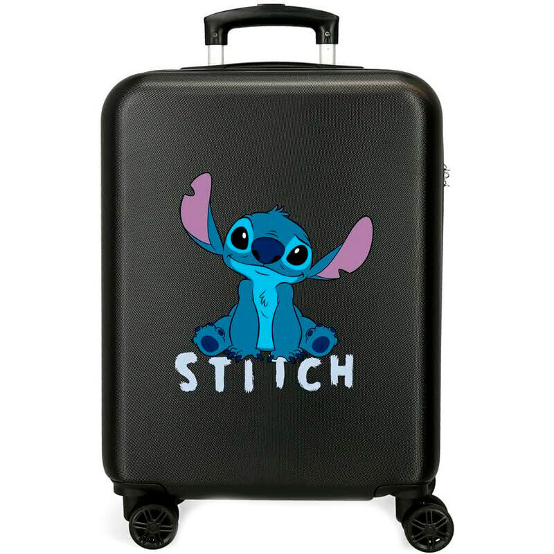 Mala de viagem com rodas ABS Stitch Disney 55cm
