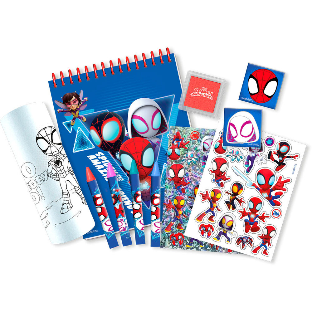 Juego de papelería de Marvel Spider-Man, modelo 3D