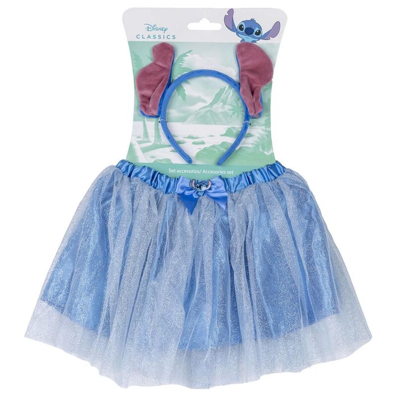 Stitch Disney headband + tutu set