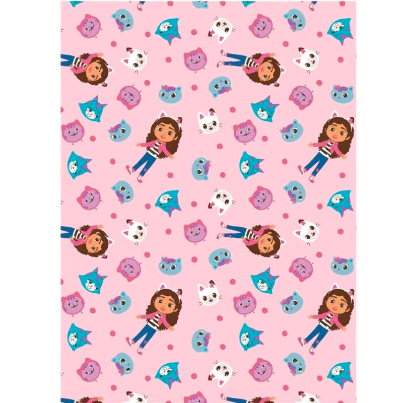 Manta de lã coral para casa de bonecas da Gabby, 110x150cm