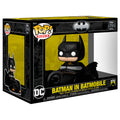 Figura POP Rides Deluxe de Batman en Batimóvil de DC Comics