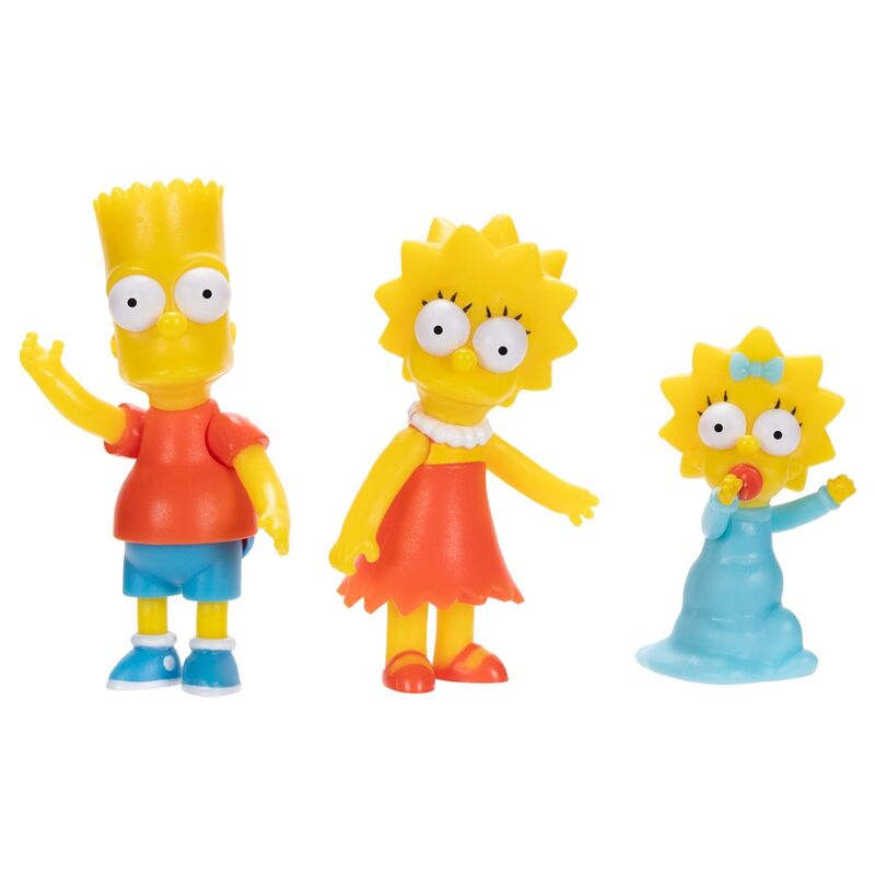 Conjunto 7 figuras Familia Simpson 6cm
